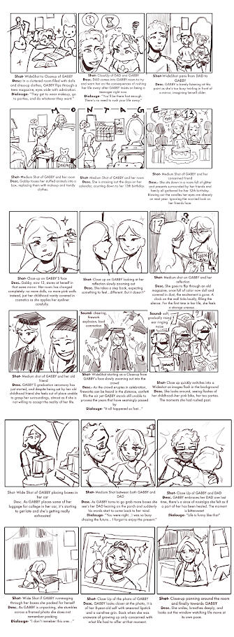 Film Storyboard Concept
