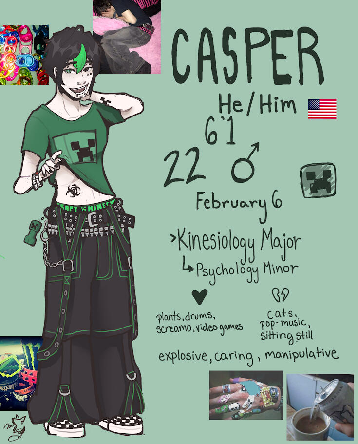 Character Sheet - Casper